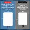24'' 19'' Big LED Video Light 50W Photography Selfie Dimmable Panel Lighting Photo Studio Live Stream Fill LampTripod Stand 5