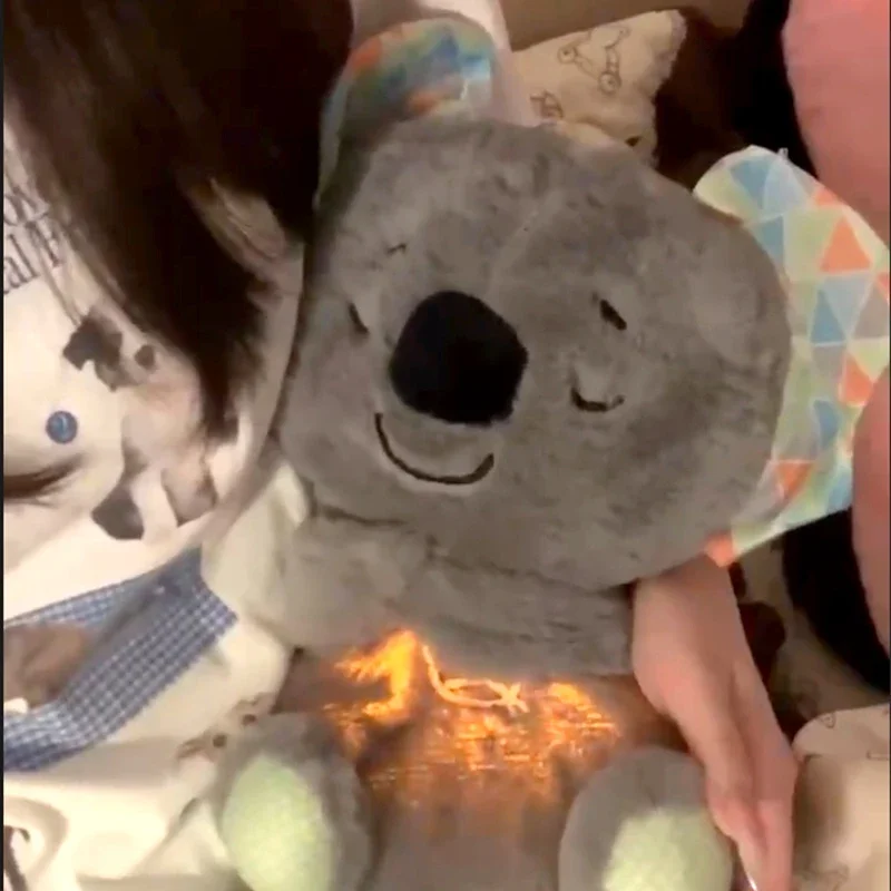 Breathing Otter Sleep and Playmate Otter Musical Stuffed Baby Plush Toy with Light Sound Newborn Sensory Comfortable Baby Gifts 4