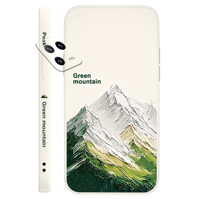 Artistic Elegance Liquid Silicone Phone Case