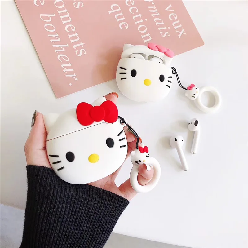 

Hello Kitty Apple Wireless Bluetooth Earphone Case Airpods Pro Case 2/3 Cute Kitty Cat