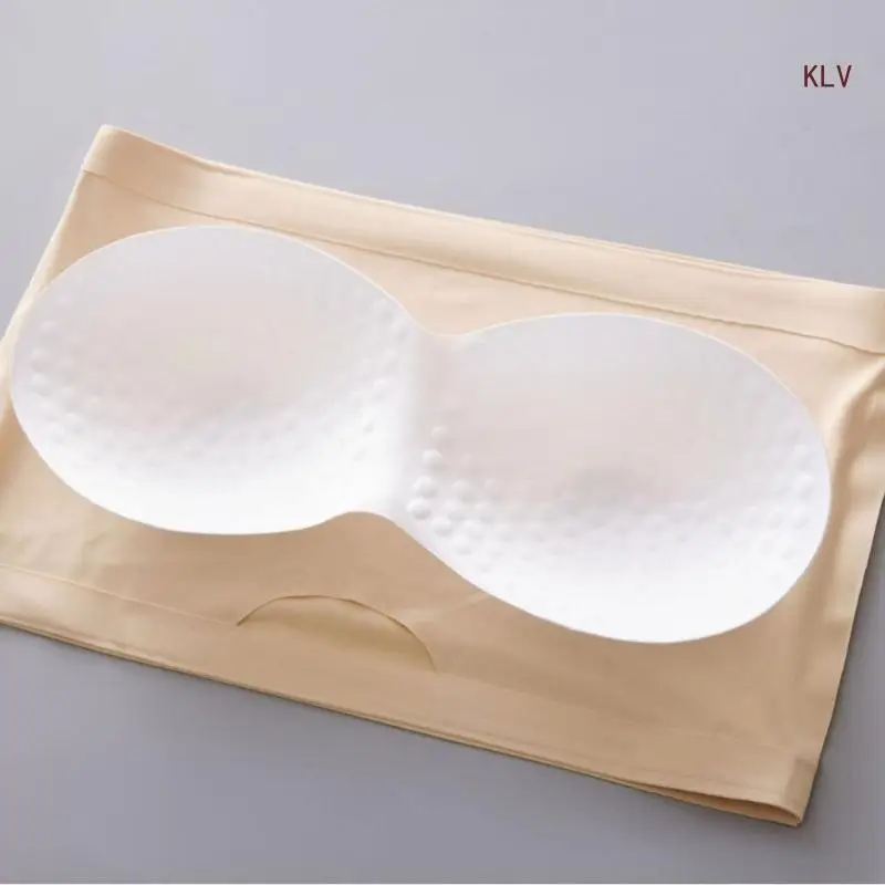 Womens Seamless Breathable Mesh Bandeau Tube Top Bras Ice Silk Strapless Solid Chest Wrap Bralettes with Removable Pad