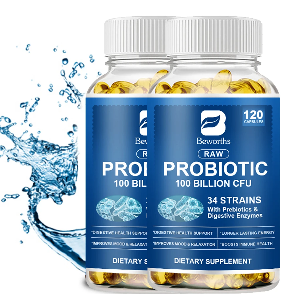 BEWORTHSProbioticEnzymeCapsulesEnzymesDigestiveProbioticsfor