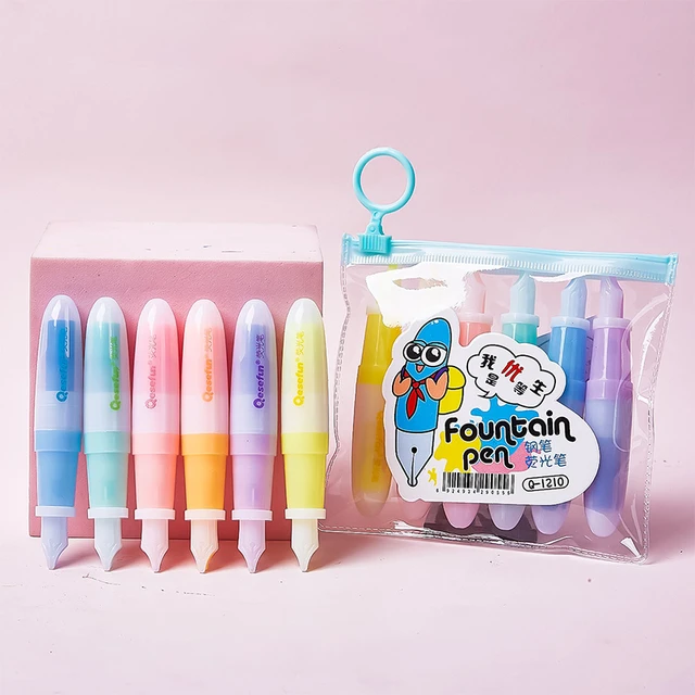 Highlighter Markers, Kawaii Markers, Cute Fun Highlighters, School  Highlighters, Office Highlighter, Teacher Highlighters, Kawaii Stationery 