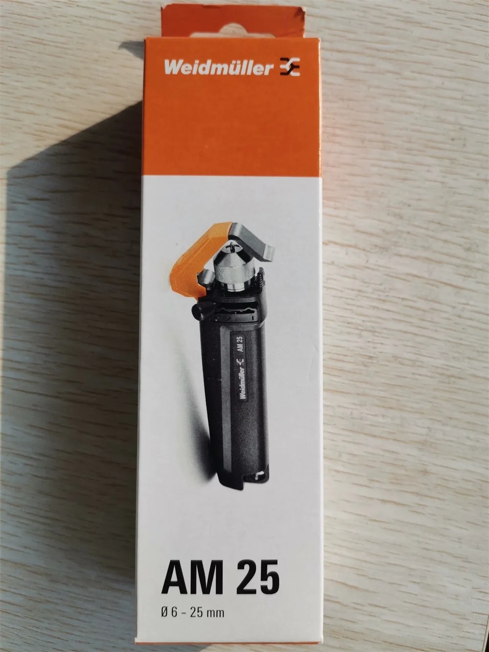 Weidmuller AM25 9001540000 와이어 케이블 스트리퍼, PVC 원형 케이블용 스트리핑 도구, 직경 6-25mm