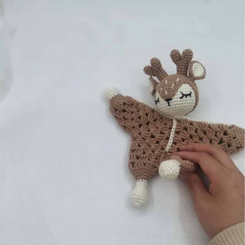 Juguetes De Ganchillo De Algodón Para Dormir, Manta De Seguridad