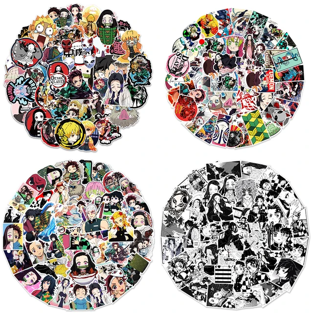 50/100pcs One Piece Luffy Stickers Anime Sticker Sticker Scrapbooking  Stationery Waterproof Decals For Laptop Suitcase Kid's Toy - Sticker -  AliExpress