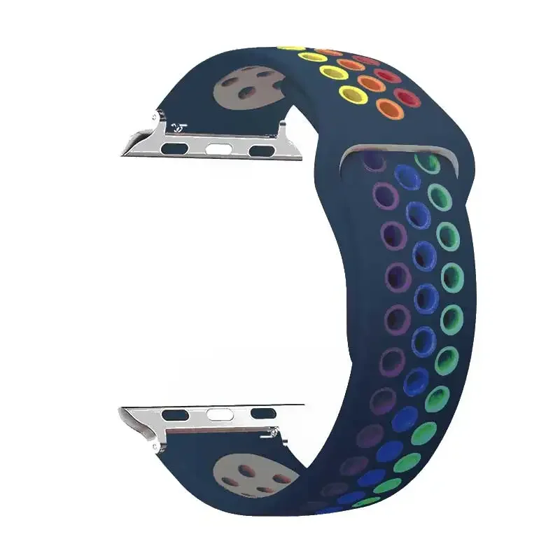 Breathable Sport Loop Strap for Apple Watch - Silicone Bracelet Band