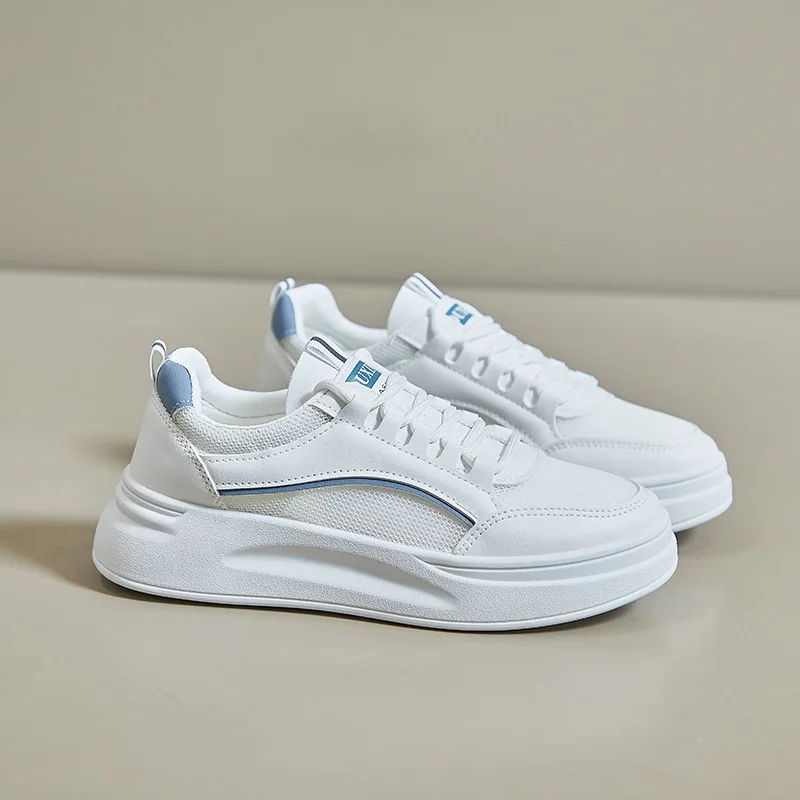New Summer Air Mesh Women White Shoes Fashion Sports Casual Breathable Female Girls Sneakers Size 35-40