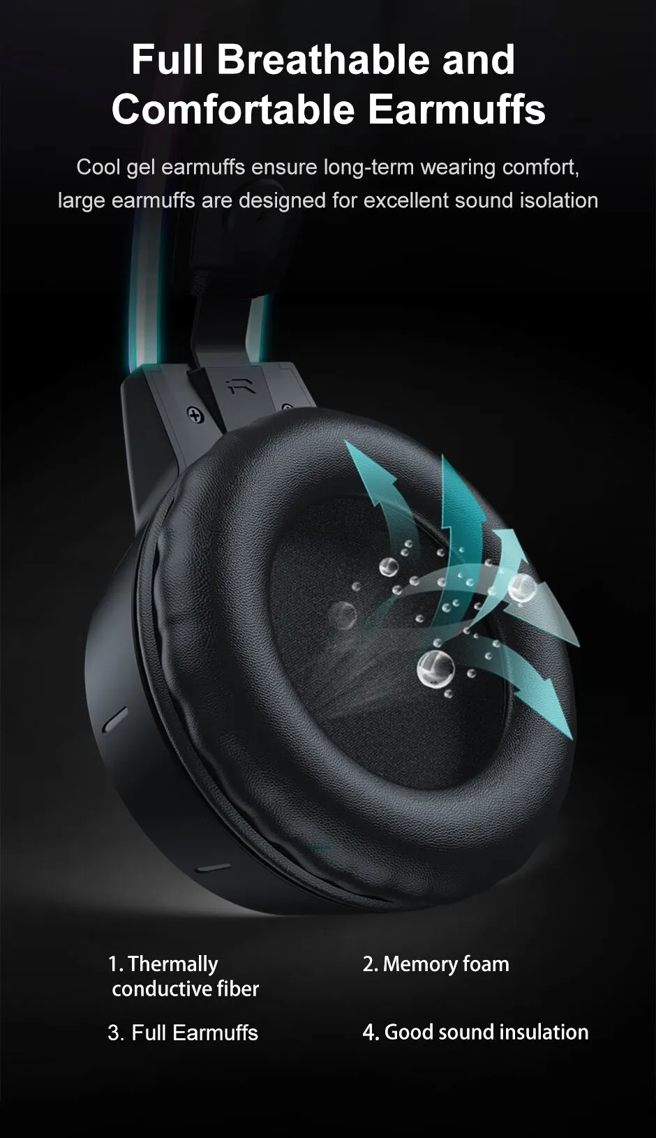 X15 Pro Over-Ear Headphones Gaming Headset