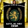 Portuguese Sporting Football Clubs Logo Microfiber Bedding Plaid Blankets and Throws Designer Throw Blanket for Sofa Decoration 3