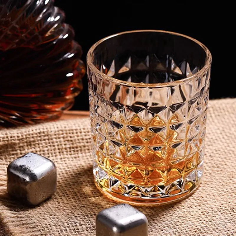 300ml Tequila Brandy Vodka Cups Household Wine Utensils European Crystal Glass Whiskey Foreign Wine Glasses Beer Mug Drinkware