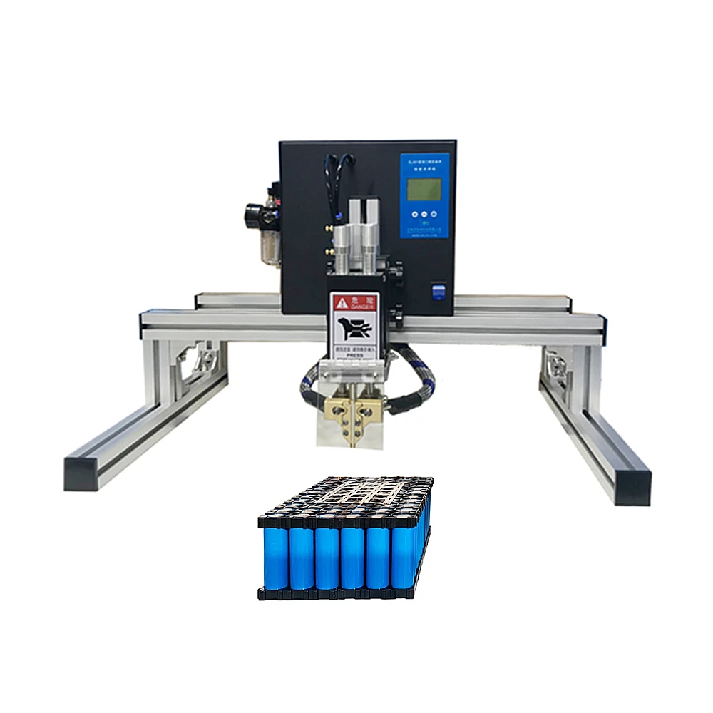 

Battery Spot Welding Machine 10KW High Power Lithium Batteries Pack Nickel Strip Welding Precision Pulse Welder For 18650 32650