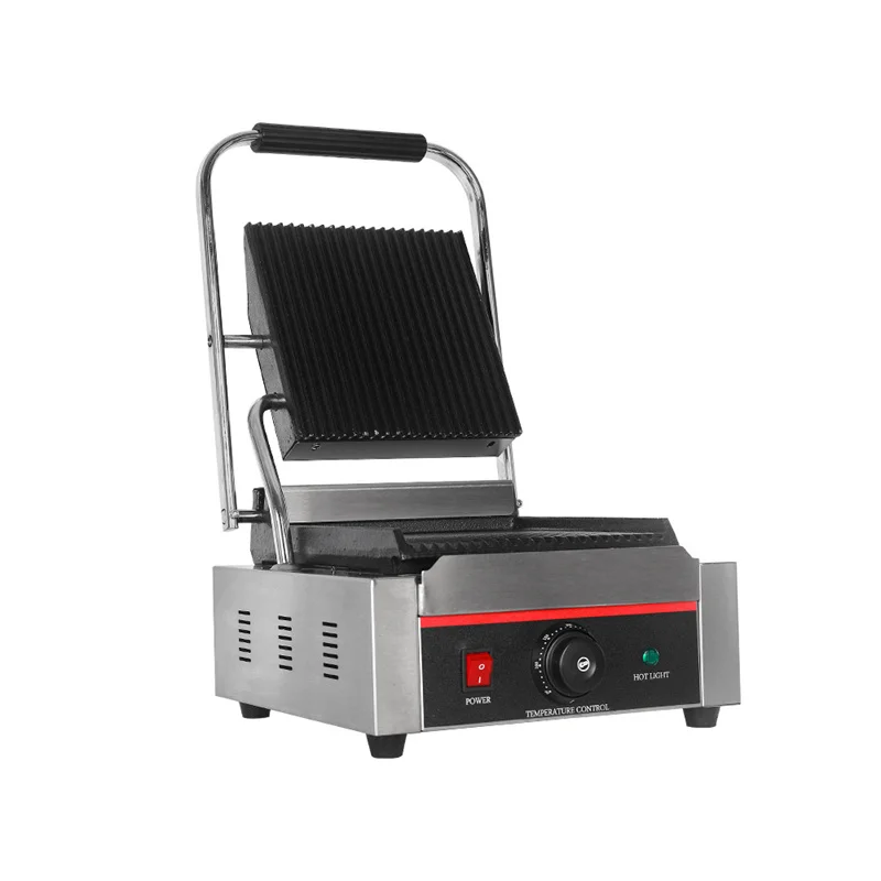 

Double-sided Sandwich Electromechanical Heating Iron Plate Braised Duck Intestines Steak Hand Grabbing Pancake Sandwich Barbecue