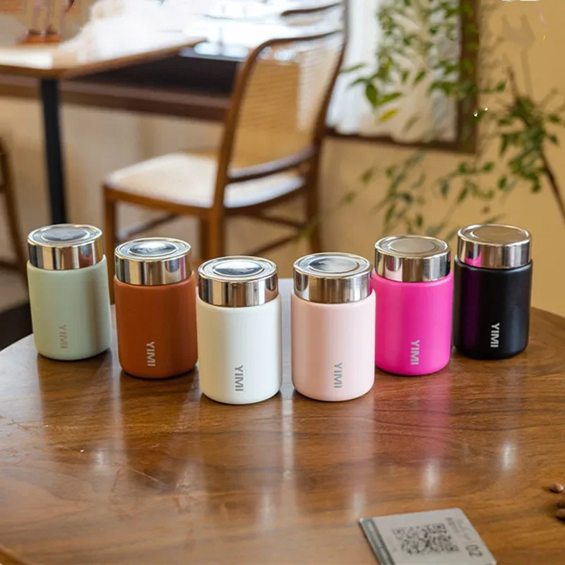 

230ml Mini Stainless Steel 316 Thermos Mug Fashion Portable Vacuum Flask Coffee Tea Thermal Water Bottle Tumbler Mini Pocket Cup