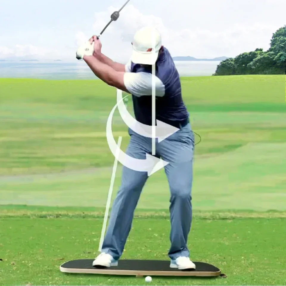 ゴルフバランスボード⭐️ゴルフスイング トレーニング補助 ウェイト