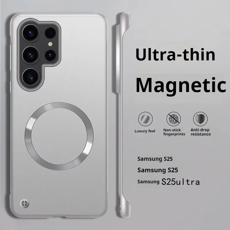 Enhanced Metallic Paint Cooling Phone Case with MagSafe Compatibility