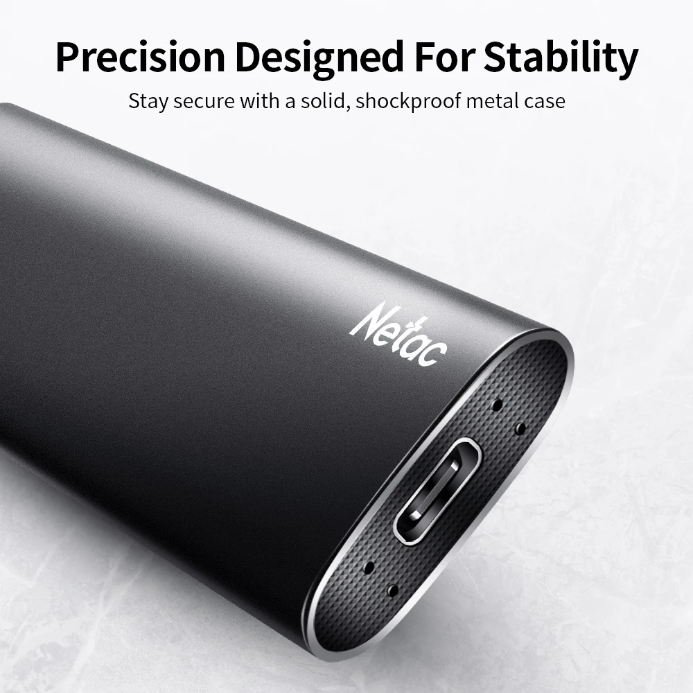 Netac ZSLIM 2TB Portable SSD External Hard Drive USB3.2 550MB/s - Image 5