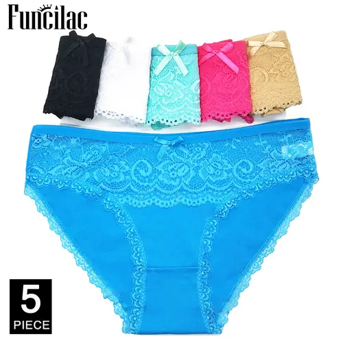 Women's cotton panties Girl Briefs Ms. cotton underwear bikini underwear sexy Ladies Briefs Free shipping 5 Pcs/set - Image 9