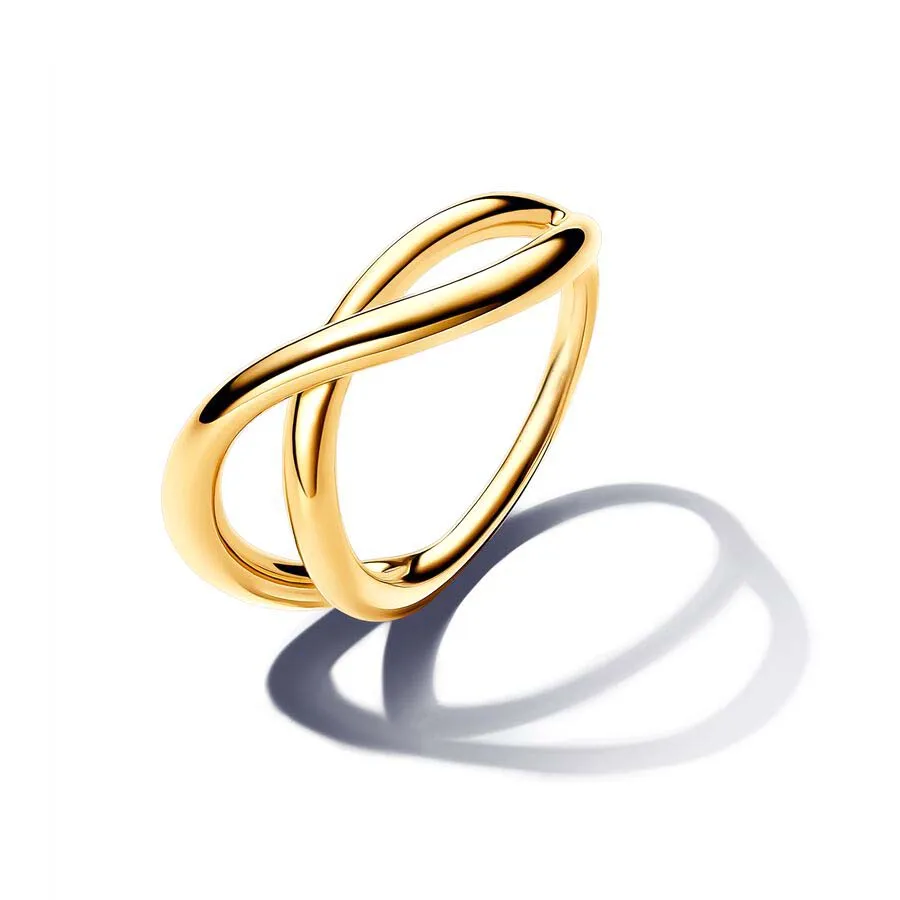 Disney Organically Shaped Heart Finger Ring Row Of Hearts Timeless Pav&eacute; Triple-row Fit Women's Birthday Jewelry Gifts