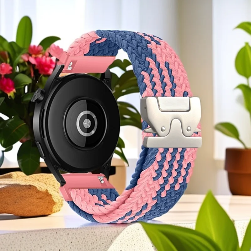 Braided Parachute Style Buckle Watch Band in Multiple Sizes