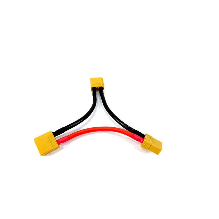 Deans EC3 EC5 JST XT60 TRX XT90S MPX Tamiya Serieller Parallelbatterie-Adapter-Anschluss mit 20/12/10awg-Drahtkabel für RC-Hobby – Detail 25