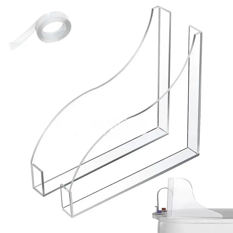 Shower Splash Guard 1 Paur Clear Bathtub Corner Splash Guard Bathtub