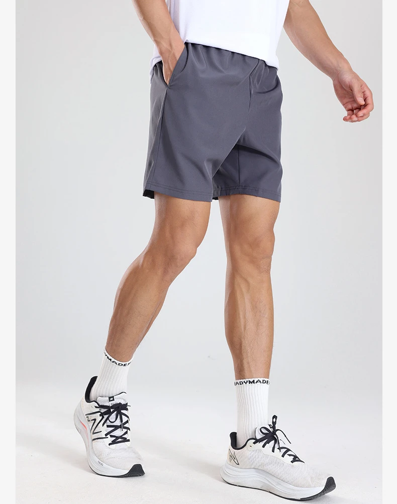 Thin outer wear quick-drying basketball pants five-point leisure exercise running shorts men clothing