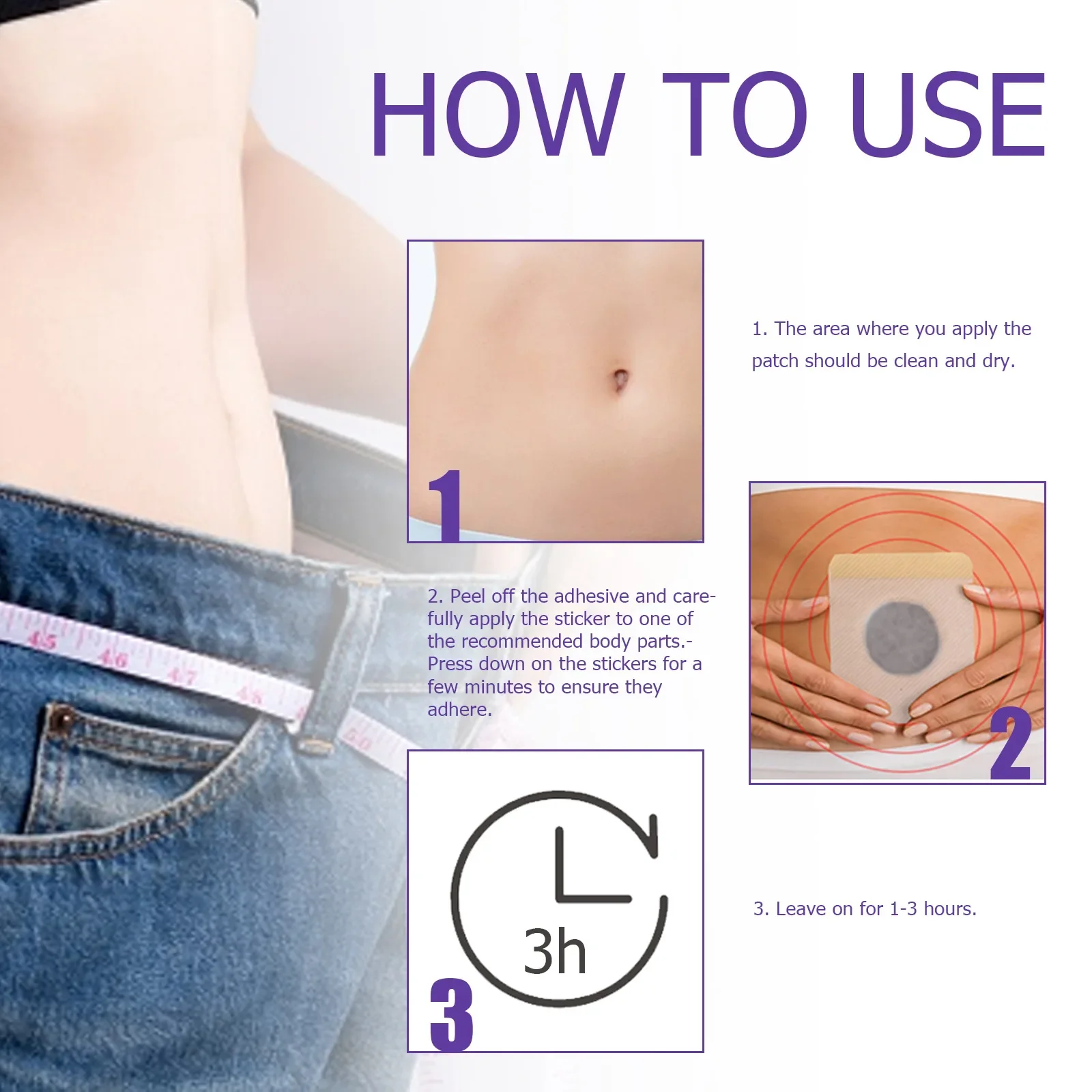 Strong Weight Loss Patches Belly Slimming Detox Patch for Fat Burning Appetite Suppression Slim-Fast for Women trending products