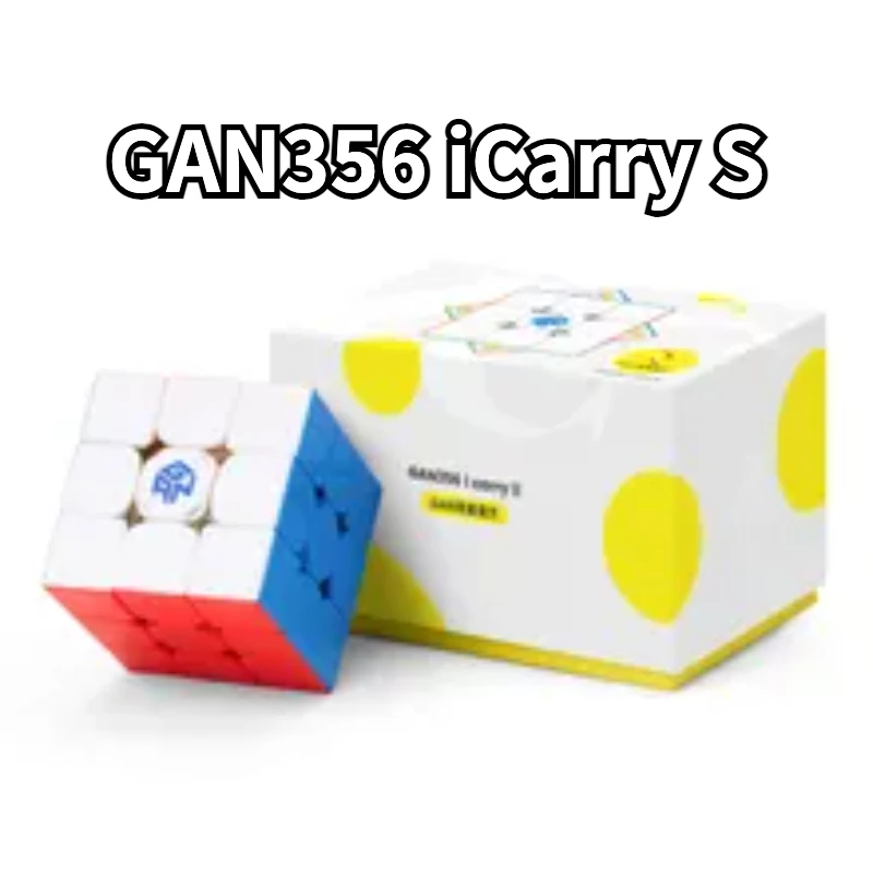 

NEW！！[Funcube] GAN356 iCarry S Updated 3x3x3 Smart Magnetic Cube GAN 356 iCarry Toys Speed Puzzle Educational Toys stickerless