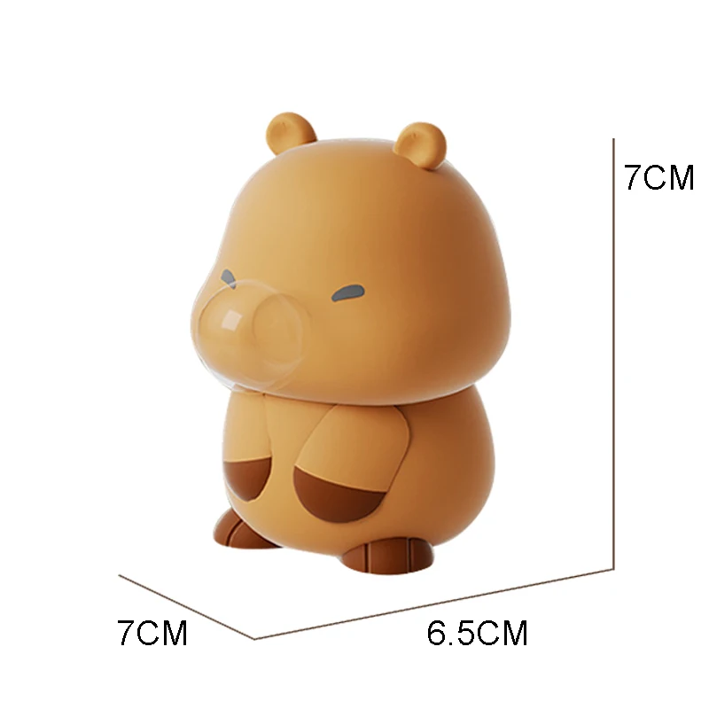 Cute Capybara Animal Spitting Bubbles Squish Squeeze Toy Anxiety Stress Relief Sensory Antistress Toys For Adults Kids Toys Gift