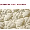 Breathable and Anti-Bacterial Mattress Topper with Air-Permeable Bed Pad for a Comfortable Night's Sleep 5