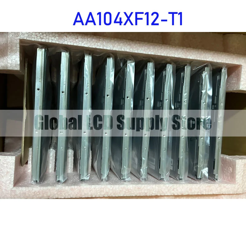 AA104XF12-T1 LCD 디스플레이 스크린 패널, 미쓰비시 20 핀 커넥터, 100% 테스트 완료, 10.4 인치, 신제품