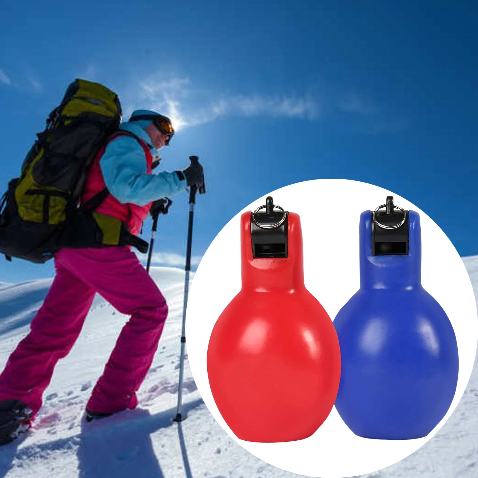 S & S Worldwide Fischietto Meccanico A Pizzico – Forte E Acuto – Senza Contatto Con La Bocca, 10,2 Cm
