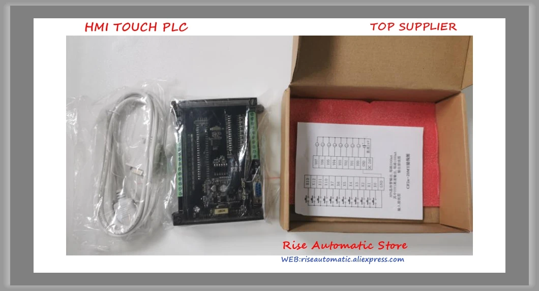 

New 2N-20MT FX2N-20MT PLC 12in 8 Transistors Out RS232 Cable FX2N 20MT