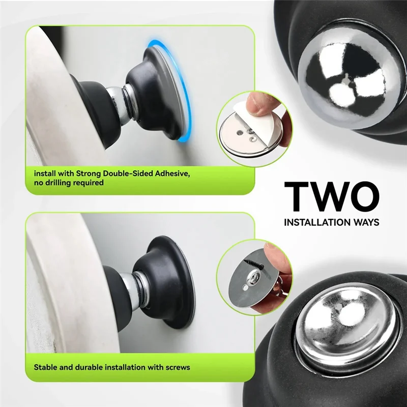 RV 자석식 수하물 도어 캐치 홀더 1쌍 모터홈 여행 트레일러용 헤비 듀티 래치