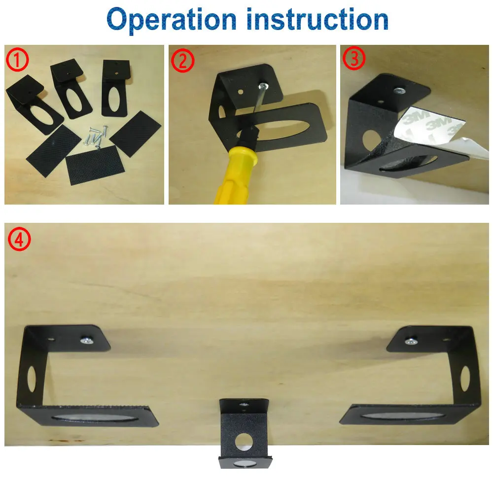 Stage Computer Equipment Mount-Under Desk Daptop Holder-Unique Ultra Strong Design Organizer