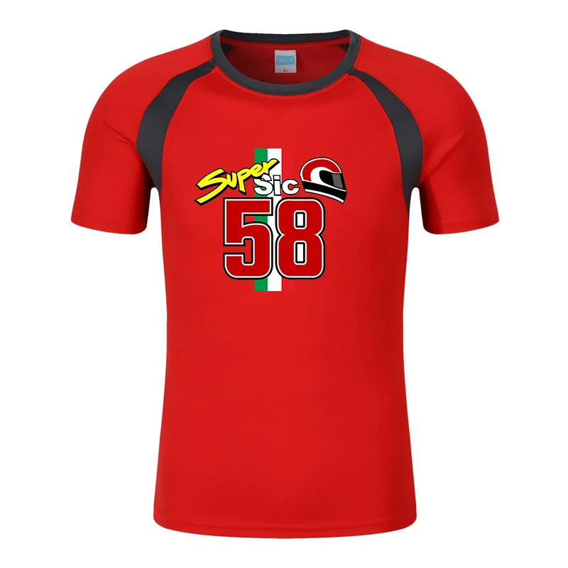2023 New Men 58 Super Sic Marco Simoncel Summer Sell Well Eight-Color Comfortable Breathable Round Neck Short Sleeve