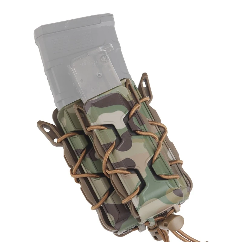 Erqygra Tactical 5.56/9Mm All Terrain Combo Mag Pouch Gear Molle System Accessori Cs Wargame Caccia Attrezzature Sportive All'Aperto