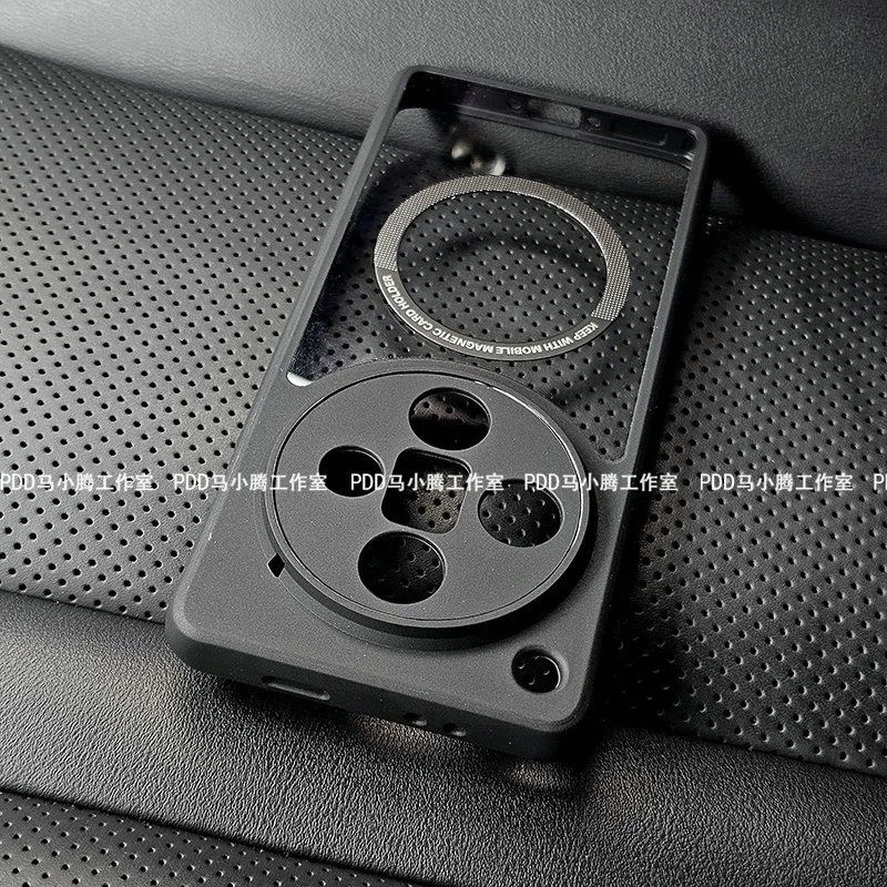 High-Durability Magnetic Transparent Phone Case with MagSafe for Enhanced Protection – Shockproof Bumper