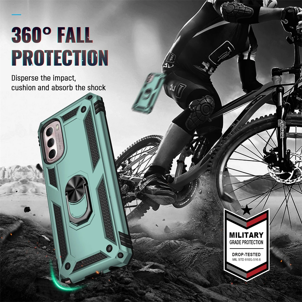 ShockProof Armor Case For Motorola MOTO G Stylus 2021 5G Power 2022 4G Play Fast Pure Anti Shock Magnet Shell Case Cover_voghion.com