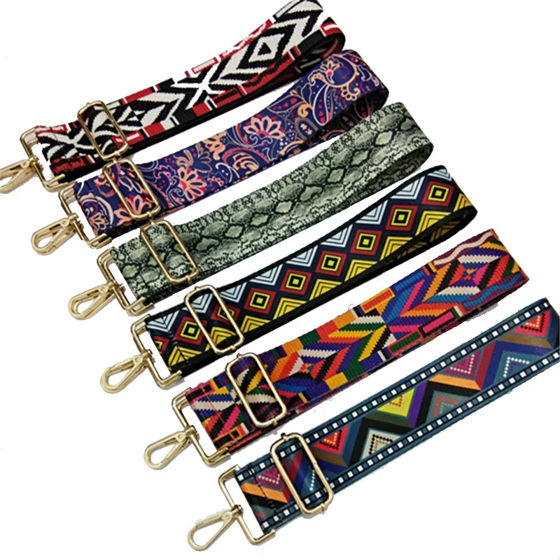 

Vintage Bag Strap Women Handbag Belt Wide Shoulder Bag Strap Replacement Strap Accessory Bag Part Adjustable Belt For Bags 130cm