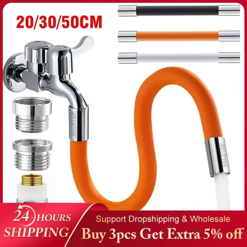 360° Rotation Bending Faucet Kitchen Extension Hose Bathroom Faucet