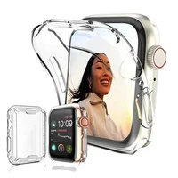 Protecteur d'écran en TPU pour Apple Watch, boîtier Ultra 2, 49mm, 41mm, 44MM, 40MM, 42mm, accessoires pour iWatch série 9 8 7 SE 6 1