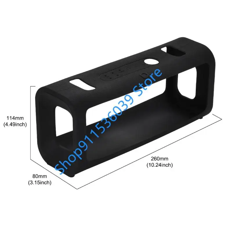 Silicone Case with Shoulder Straps for Portable Speakers – Enhanced Protection and Convenience