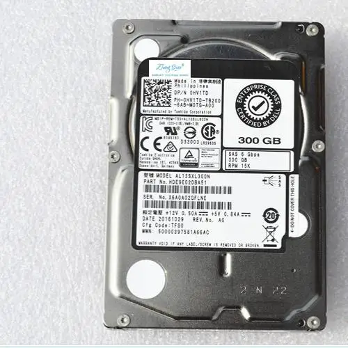 

Для сервера 300G 15K SAS 6G 2,5 до 3,5 0HV1TD HV1TD