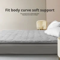 Household Thick and warm lamb wool mattress Foldable tatami mattress 4