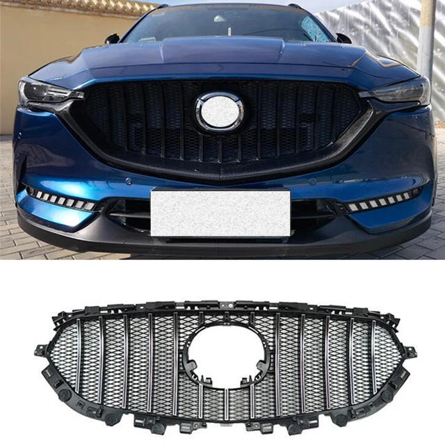 Auto Front Kühlergrill für Mazda CX-5 CX5 2017 2018, Auto Frontgrills  Grill, Stoßstangen Grill, Auto Frontstoßstangengrill, Kühlergrill Abdeckung  Schutz Zubehör : : Auto & Motorrad