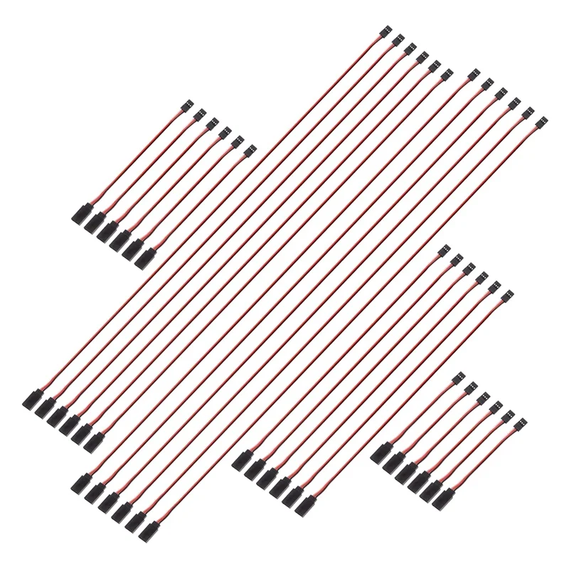 

30 шт. 3-контактный удлинитель кабеля 5 размеров для сервопривода