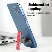 Luxury Mini Phone Holder Metal Folding Phone Stand Invisible 360° Rotate Mobile Phone Kickstand Holder Desk Phones Bracket Mount - Image 5