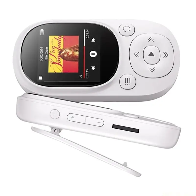 M5TD 스포츠 MP3 플레이어 클립 온 디자인 무손실 음질 지원 라디오 기능